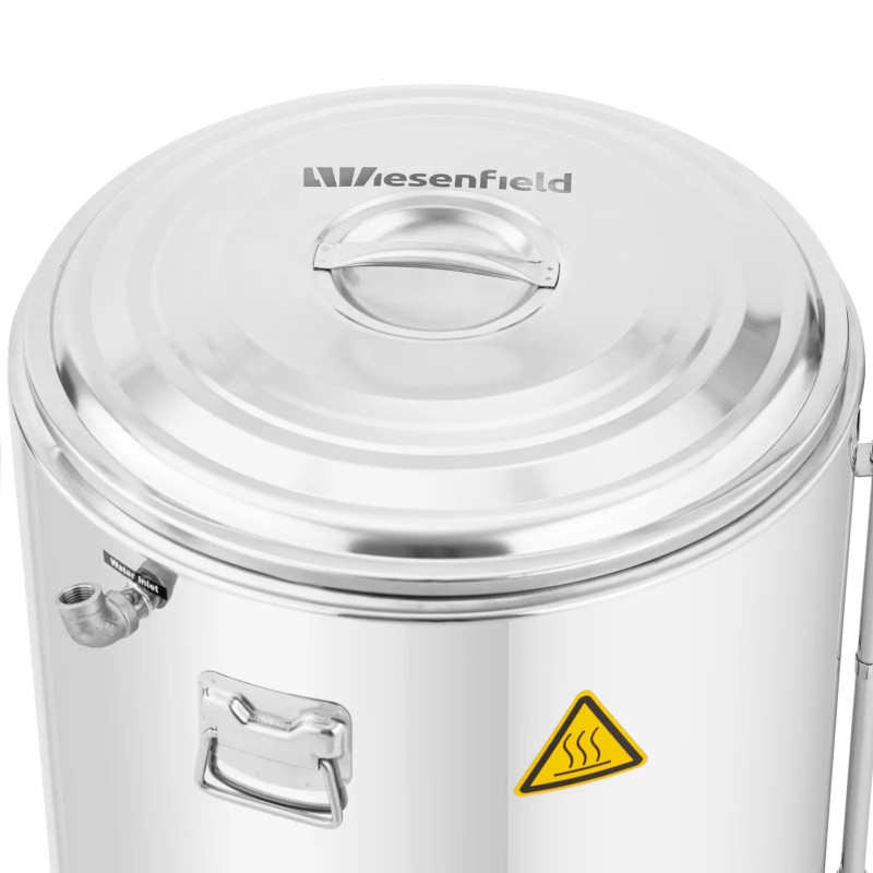 Medaus separatorius su šildymo apvalkalu 70 l 30-110C 3000 W