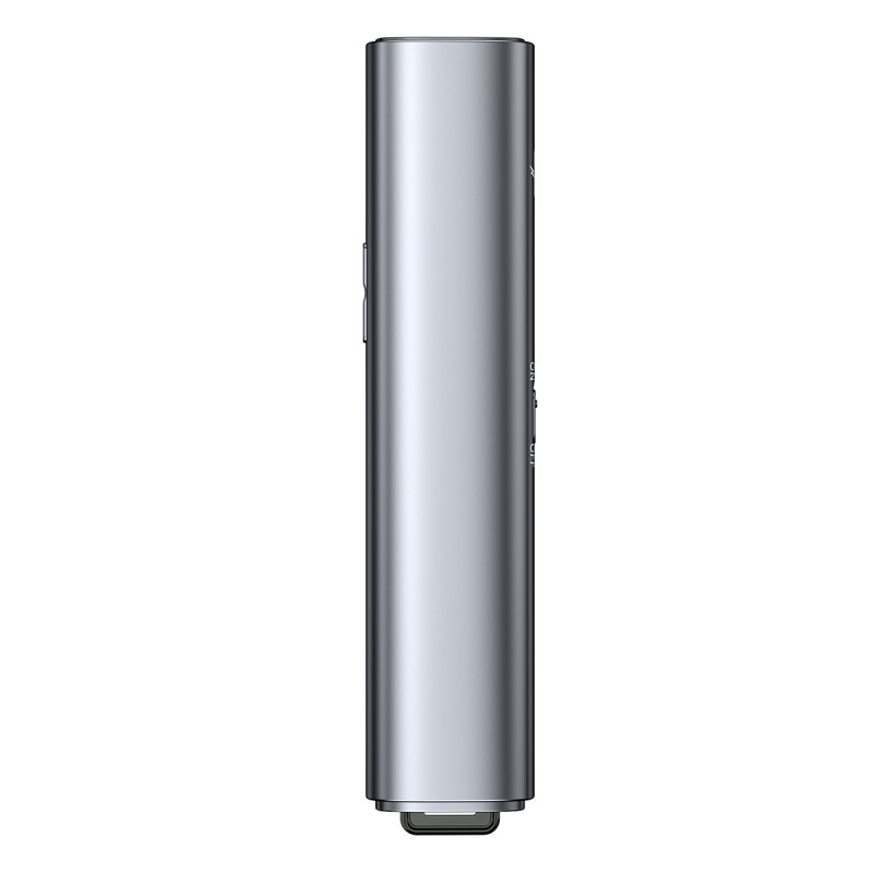 Lazerinis žymeklis su nuotolinio valdymo pulteliu pristatymams iki 100 m WiFi 2,4 GHz USB-A/ C – pilka