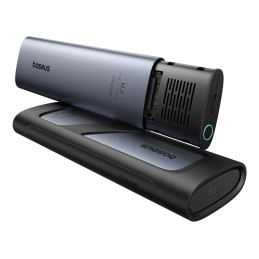 
FlyJoy M.2 NVMe 10Gb/ s UASP TRIM SSD Caddy iki 8TB – pilka
