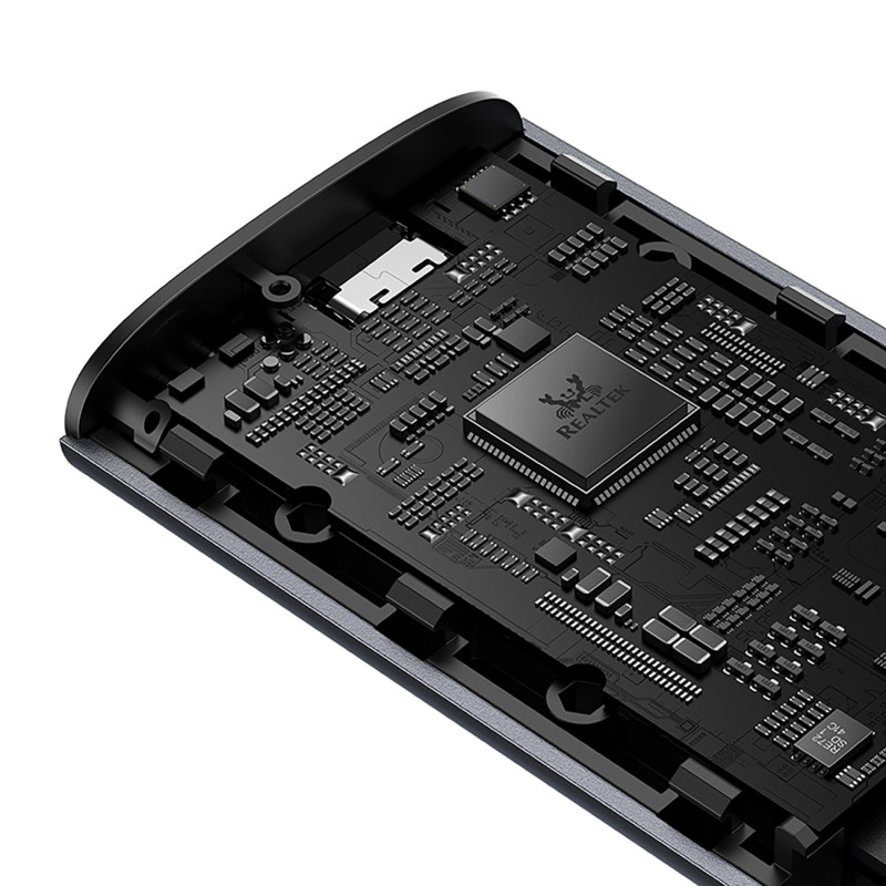 FlyJoy M.2 NVMe 10Gb/ s UASP TRIM SSD Caddy iki 8TB – pilka