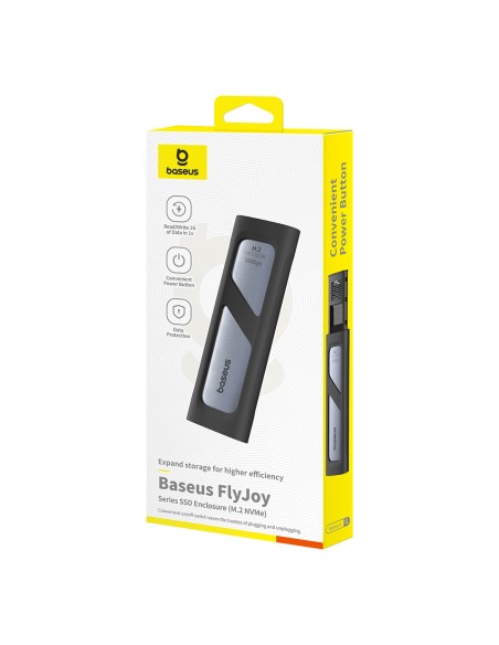FlyJoy M.2 NVMe 10Gb/ s UASP TRIM SSD Caddy iki 8TB – pilka
 
FlyJoy M.2 NVMe 10Gb/ s UASP TRIM SSD Caddy iki 8TB – pilka