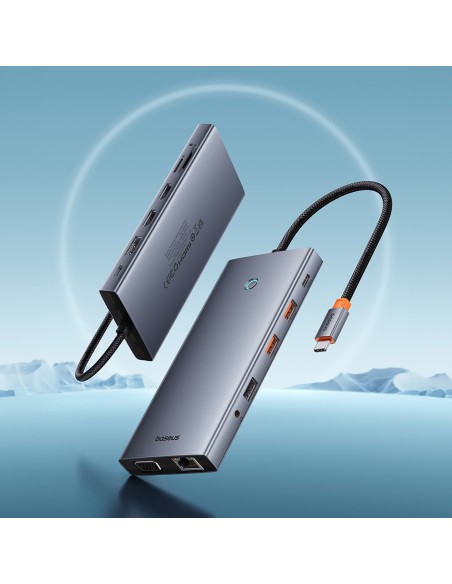 13in1 HUB adapteris PortalJoy Series USB-C HDMI DP VGA USB-A PD RJ45 SD TF AUX – pilka
 
13in1 HUB adapteris PortalJoy Series USB-C HDMI DP VGA USB-A PD RJ45 SD TF AUX – pilka