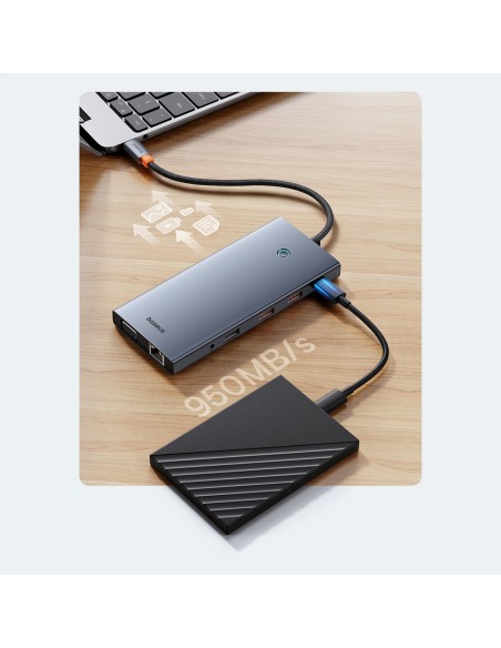 13in1 HUB adapteris PortalJoy Series USB-C HDMI DP VGA USB-A PD RJ45 SD TF AUX – pilka
 
13in1 HUB adapteris PortalJoy Series USB-C HDMI DP VGA USB-A PD RJ45 SD TF AUX – pilka