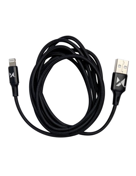 Kabelis USB laidas Iphone Lightning 2.4A 1m baltas Kabelis USB laidas Iphone Lightning 2.4A 1m baltas