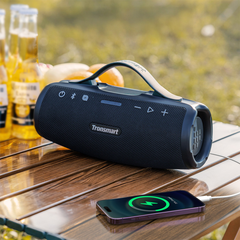Mirtune S100 50W Bluetooth 5.3 IPX7 belaidis garsiakalbis – juodas