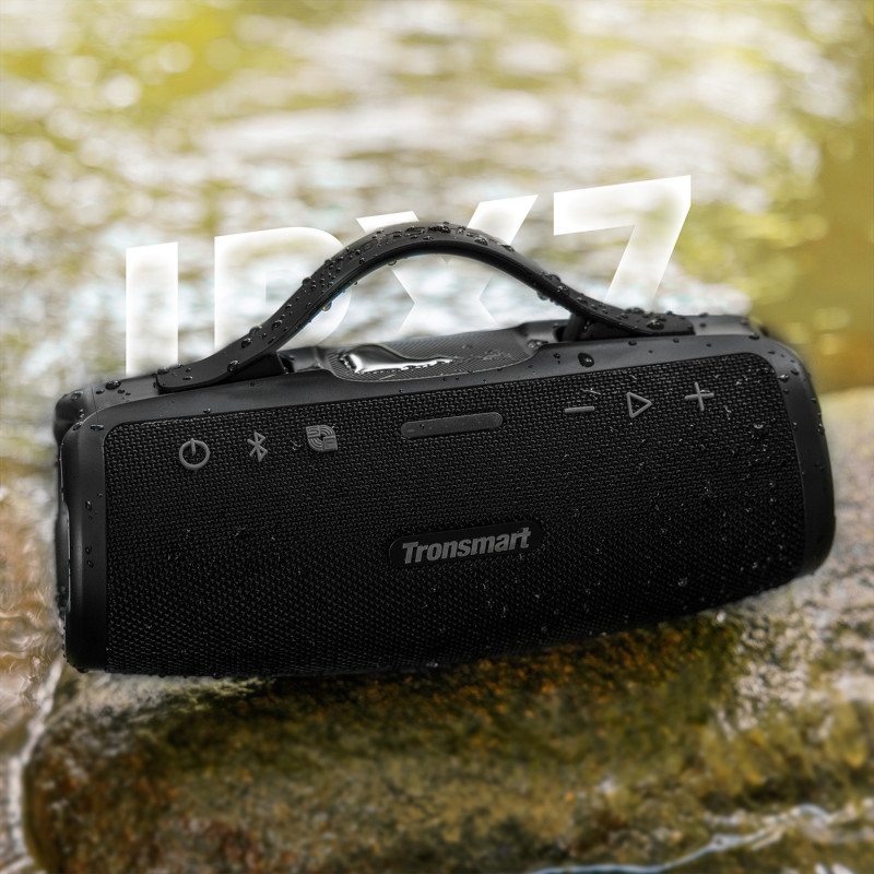 Mirtune S100 50W Bluetooth 5.3 IPX7 belaidis garsiakalbis – juodas