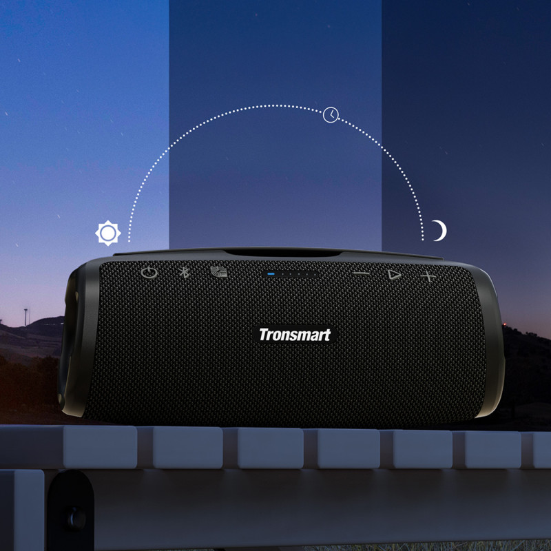 Mirtune S100 50W Bluetooth 5.3 IPX7 belaidis garsiakalbis – juodas