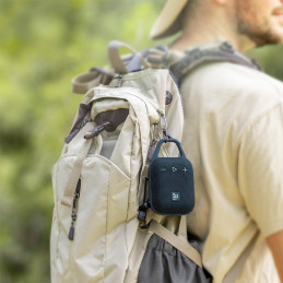 
Mirtune H1 Bluetooth 8W mažas kelioninis belaidis garsiakalbis – mėlynas
