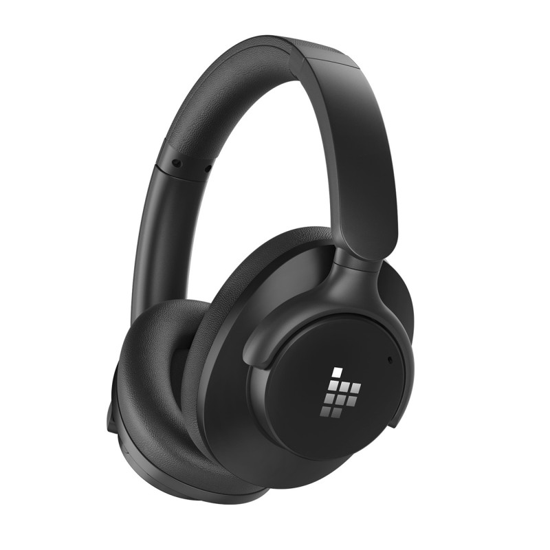 „Sounfii Q20 ANC On-Ear Bluetooth 5.3“ belaidės ausinės – juodos