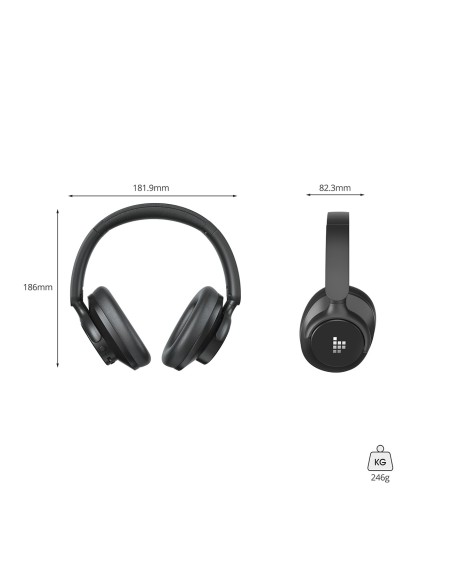 „Sounfii Q20 ANC On-Ear Bluetooth 5.3“ belaidės ausinės – juodos
 
„Sounfii Q20 ANC On-Ear Bluetooth 5.3“ belaidės ausinės – juodos