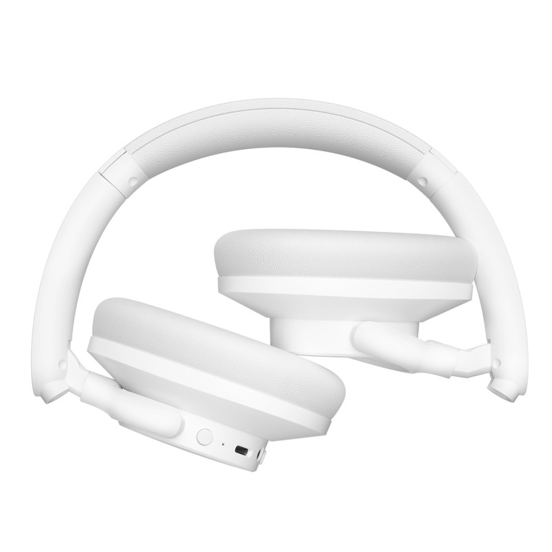 „Sounfii Q20 ANC On-Ear Bluetooth 5.3“ belaidės ausinės – baltos
