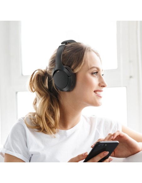 H6 ANC belaidės Bluetooth 5.3 IPX4 ausinės ant ausinių – juodos
 
H6 ANC belaidės Bluetooth 5.3 IPX4 ausinės ant ausinių – juodos
