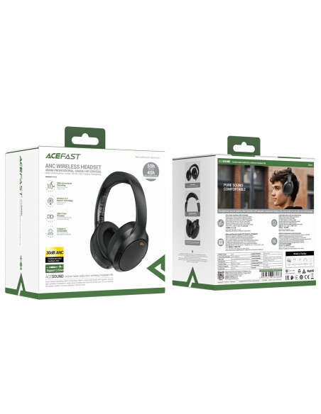 H6 ANC belaidės Bluetooth 5.3 IPX4 ausinės ant ausinių – juodos
 
H6 ANC belaidės Bluetooth 5.3 IPX4 ausinės ant ausinių – juodos