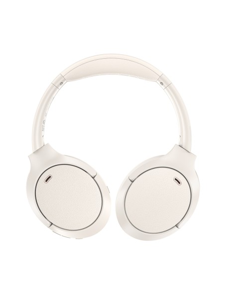 
H6 ANC belaidės Bluetooth 5.3 IPX4 ausinės ant ausų – baltos
