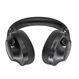 
H4 ANC belaidės Bluetooth 5.3 IPX4 ausinės ant ausinių – juodos
