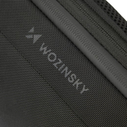 
Aukščiausios kokybės vieno peties apsaugos nuo vagystės miesto kuprinė su tvarkykle ir USB - juoda
