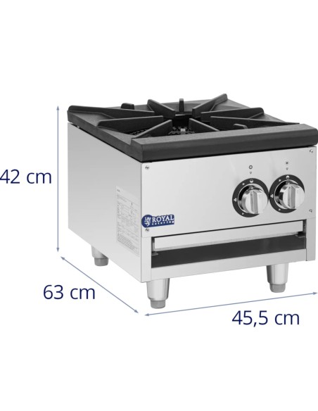 Pramoninė dujinė viryklė 2 degikliai 1 šildymo zona 14 kW
 
Pramoninė dujinė viryklė 2 degikliai 1 šildymo zona 14 kW