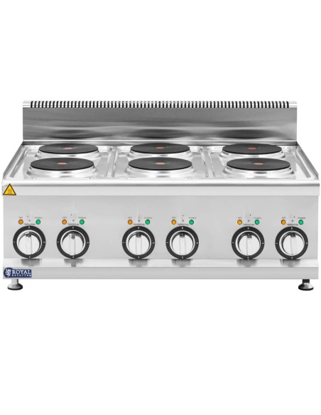 Elektrinė viryklė, 6 šildymo zonos, skersmuo 19 cm 12 kW 400 V
 
Elektrinė viryklė, 6 šildymo zonos, skersmuo 19 cm 12 kW 400 V