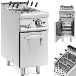 
Makaronų viryklė, makaronų gaminimo aparatas, propanas butanas / LPG / gamtinės dujos, 2 x 4 kW
