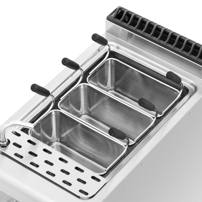 Makaronų viryklė, makaronų gaminimo aparatas, propanas butanas / LPG / gamtinės dujos, 2 x 4 kW