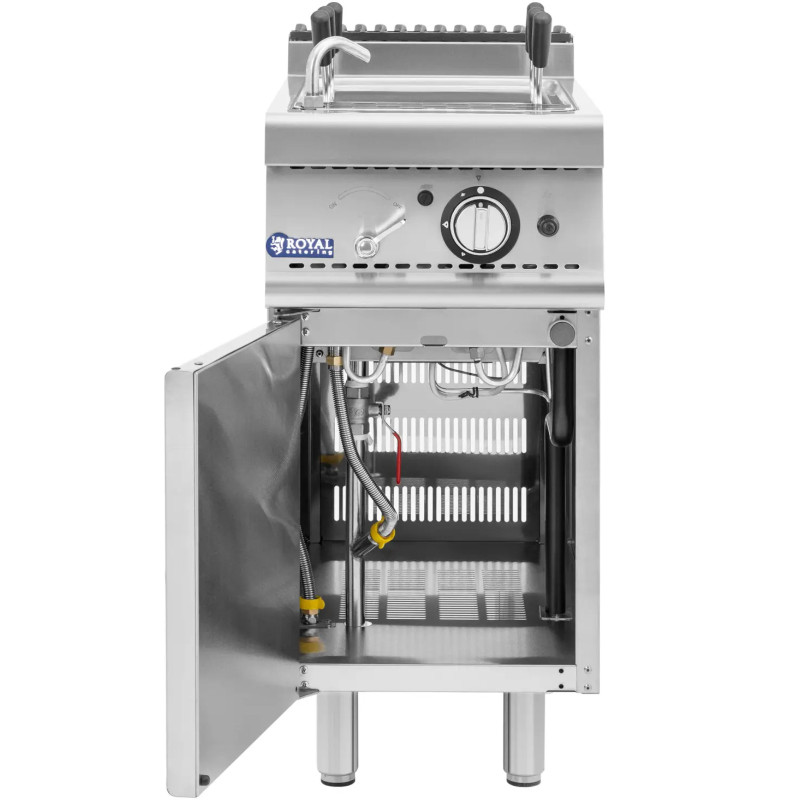 Makaronų viryklė, makaronų gaminimo aparatas, propanas butanas / LPG / gamtinės dujos, 2 x 4 kW