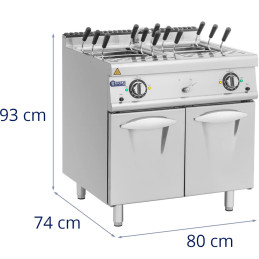 
Makaronų viryklė elektrinė makaronų viryklė 18 kW 400 V
