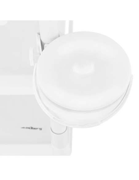 Kosmetikos laboratorinis vežimėlis 3 lentynos 2 stalčiai 3 konteineriai 83 x 53 x 99 cm 60 kg Kosmetikos laboratorinis vežimėlis 3 lentynos 2 stalčiai 3 konteineriai 83 x 53 x 99 cm 60 kg