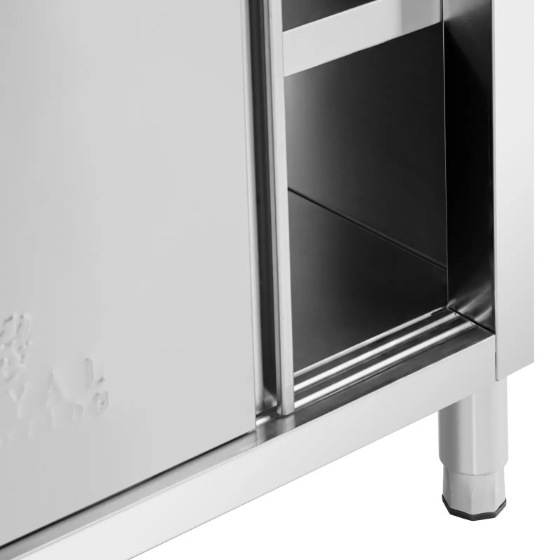 Stalas, centrinis stalviršis su praleidžiama spintele, 160 x 60 cm STAL
