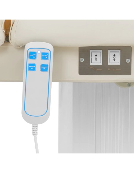 LIMOGES elektrinio masažo stalo lova 2 varikliai 300 W - balta
 
LIMOGES elektrinio masažo stalo lova 2 varikliai 300 W - balta
