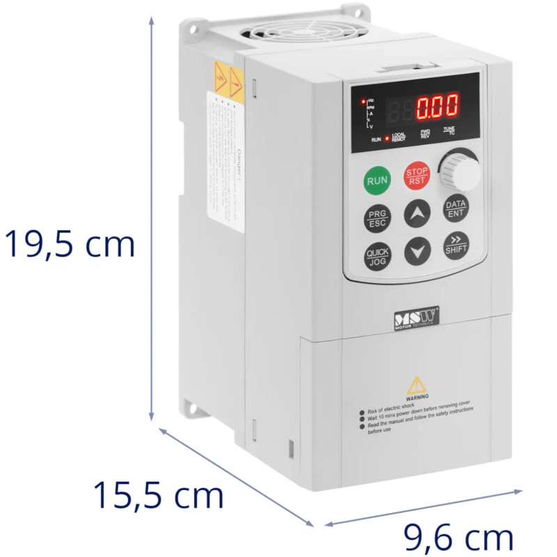 VFD dažnio keitiklis 500 Hz 3700 W 400 V