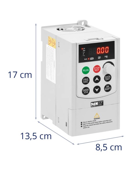 VFD dažnio keitiklis 500 Hz 2200 W 230 V
 
VFD dažnio keitiklis 500 Hz 2200 W 230 V