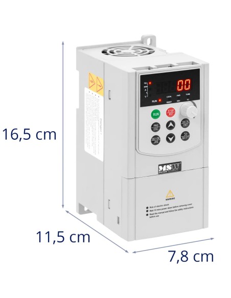 VFD dažnio keitiklis 500 Hz 1500 W 230 V
 
VFD dažnio keitiklis 500 Hz 1500 W 230 V