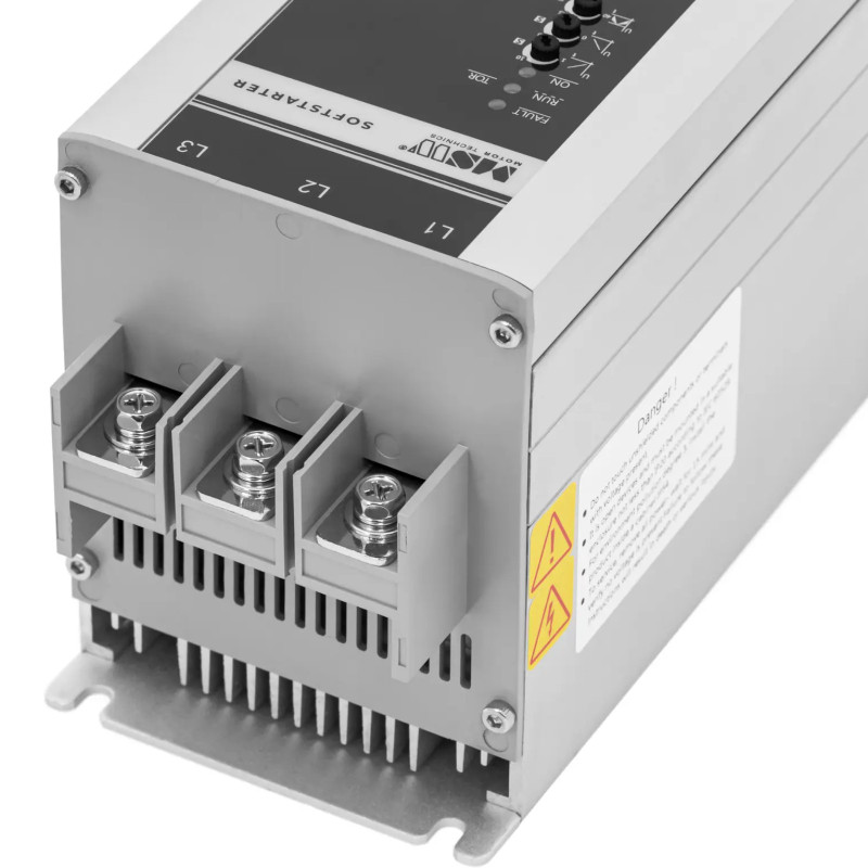 Minkštas starteris švelniam 45 A 22 kW 400 V variklių paleidimui