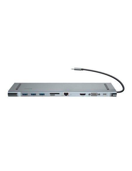 Prijungimo stotelė Apple MacBook HUB adapteriui 10in1 Prijungimo stotelė Apple MacBook HUB adapteriui 10in1