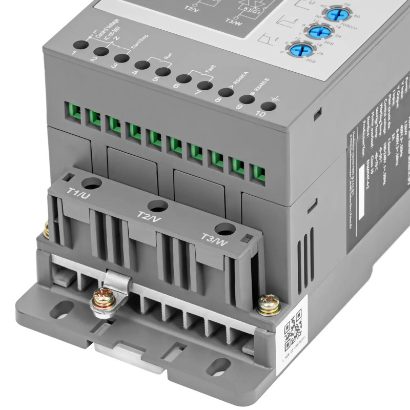 Minkštas starteris švelniam variklių paleidimui 3 A 1,5 kW 400 / 100-240 V