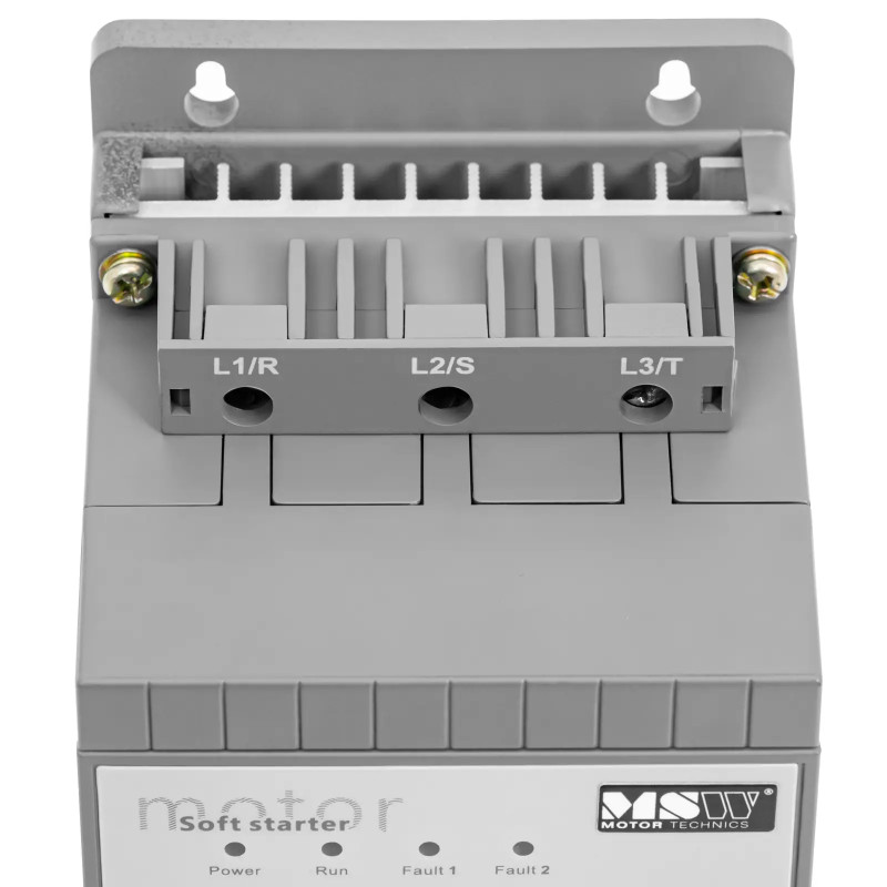 Minkštas starteris švelniam variklių paleidimui 3 A 1,5 kW 400 / 100-240 V