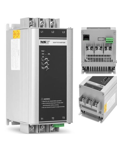 Minkštas paleidiklis minkštam variklių paleidimui 25 A 11 kW 400 V
 
Minkštas paleidiklis minkštam variklių paleidimui 25 A 11 kW 400 V