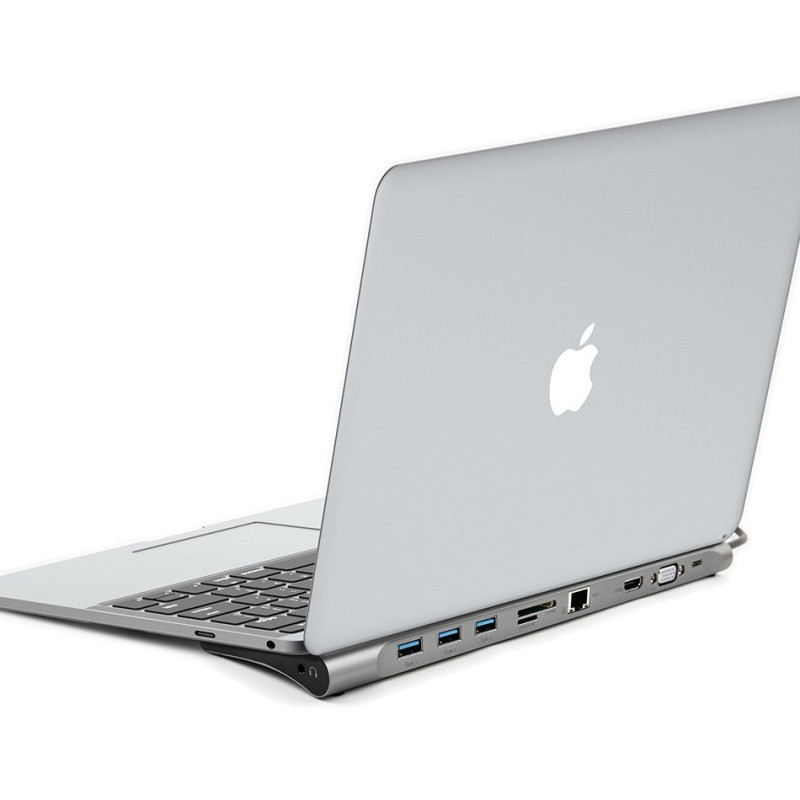 Prijungimo stotelė Apple MacBook HUB adapteriui 10in1