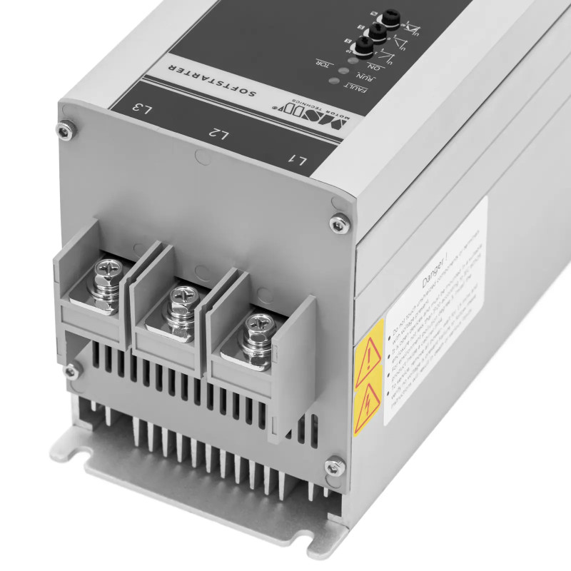 Minkštas starteris švelniam variklių paleidimui 13 A 5,5 kW 400 V