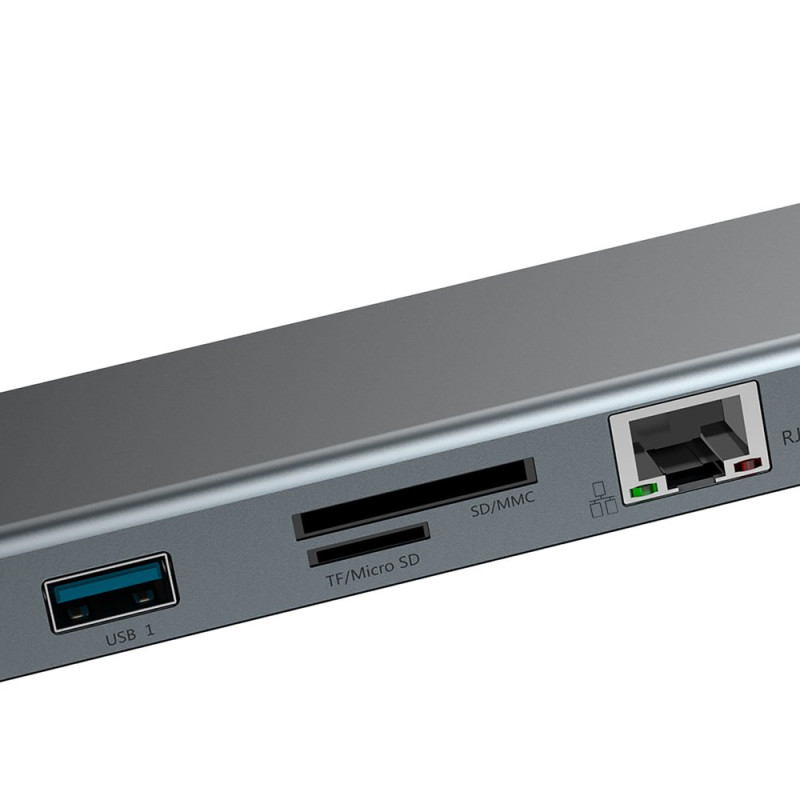 Prijungimo stotelė Apple MacBook HUB adapteriui 10in1