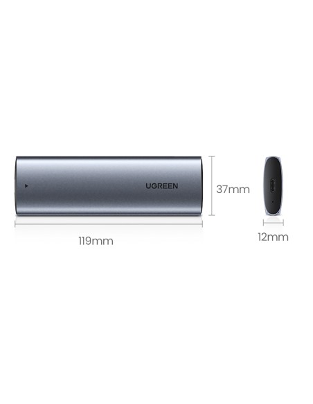 M.2 NVMe 10Gbps disko lizdo dėklas + USB-C – USB-A / USB-C – USB-C laidas – juodas
 
M.2 NVMe 10Gbps disko lizdo dėklas + USB-C – USB-A / USB-C – USB-C laidas – juodas
