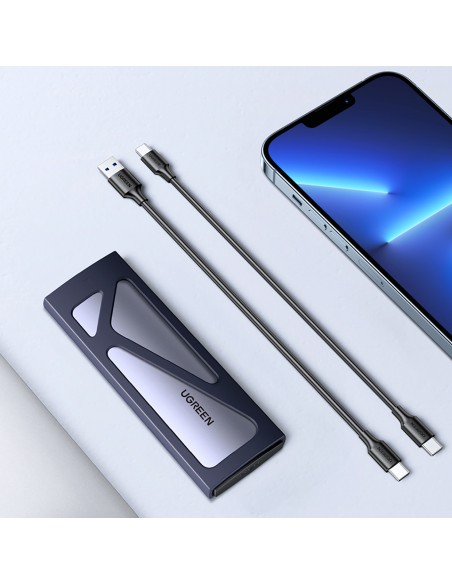 M.2 NVMe 10Gbps disko lizdo dėklas + USB-C – USB-A / USB-C – USB-C laidas – juodas
 
M.2 NVMe 10Gbps disko lizdo dėklas + USB-C – USB-A / USB-C – USB-C laidas – juodas