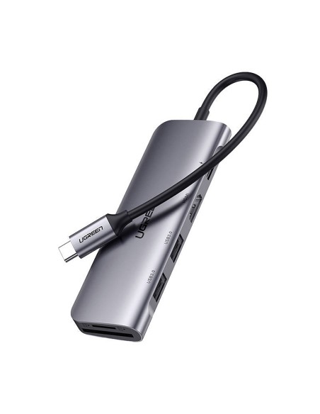 6in1 HUB adapteris USB-C – HDMI USB-A USB-C PD SD TF skaitytuvas – pilkas
 
6in1 HUB adapteris USB-C – HDMI USB-A USB-C PD SD TF skaitytuvas – pilkas