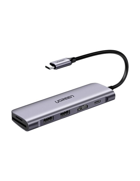 6in1 HUB adapteris USB-C – HDMI USB-A USB-C PD SD TF skaitytuvas – pilkas
 
6in1 HUB adapteris USB-C – HDMI USB-A USB-C PD SD TF skaitytuvas – pilkas