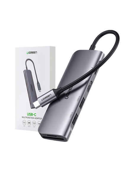 6in1 HUB adapteris USB-C – HDMI USB-A USB-C PD SD TF skaitytuvas – pilkas
 
6in1 HUB adapteris USB-C – HDMI USB-A USB-C PD SD TF skaitytuvas – pilkas