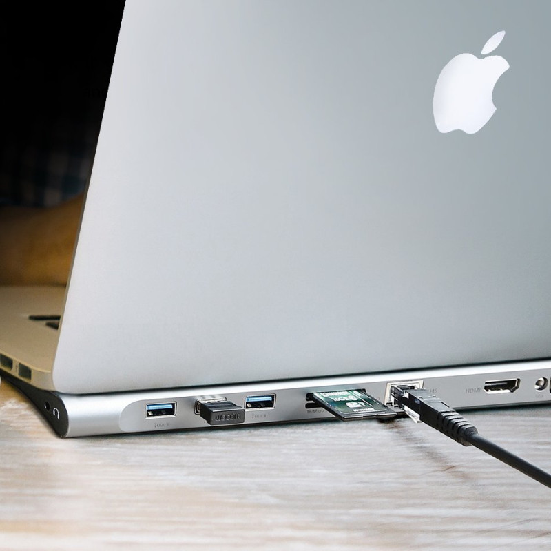 Prijungimo stotelė Apple MacBook HUB adapteriui 10in1