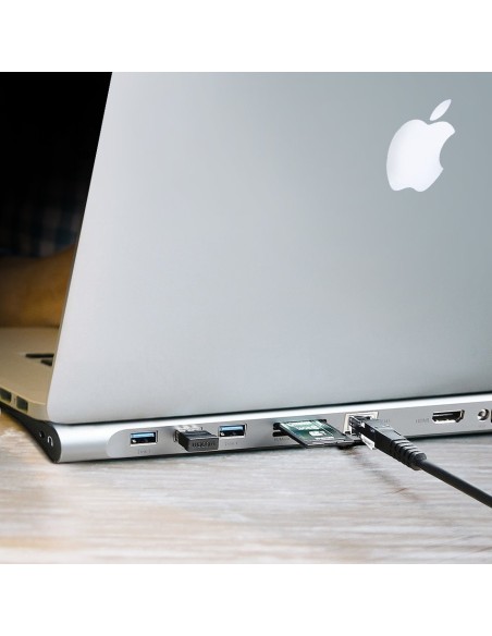 Prijungimo stotelė Apple MacBook HUB adapteriui 10in1 Prijungimo stotelė Apple MacBook HUB adapteriui 10in1