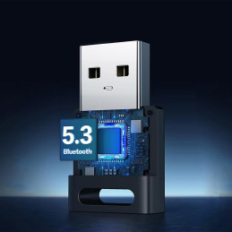 
Bluetooth 5.3 USB-A adapterio modulis – juodas
