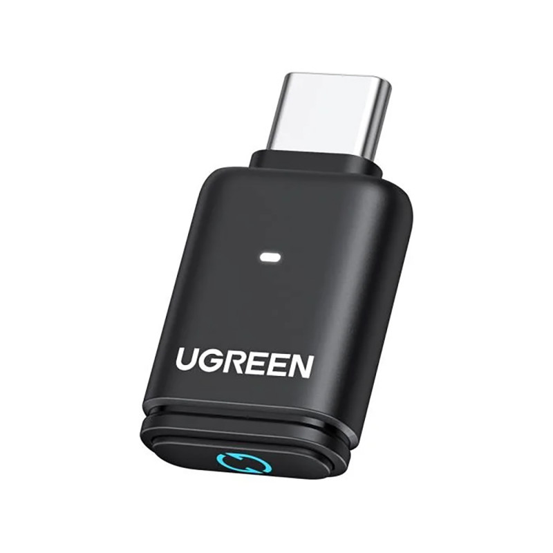 
Garso adapterio siųstuvas Bluetooth 5.3 aptX USB-C – juodas
