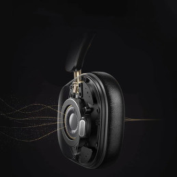 
Bluetooth 5.4 HiTune Max 5C belaidės ausinės su hibridiniu ANC – juodos
